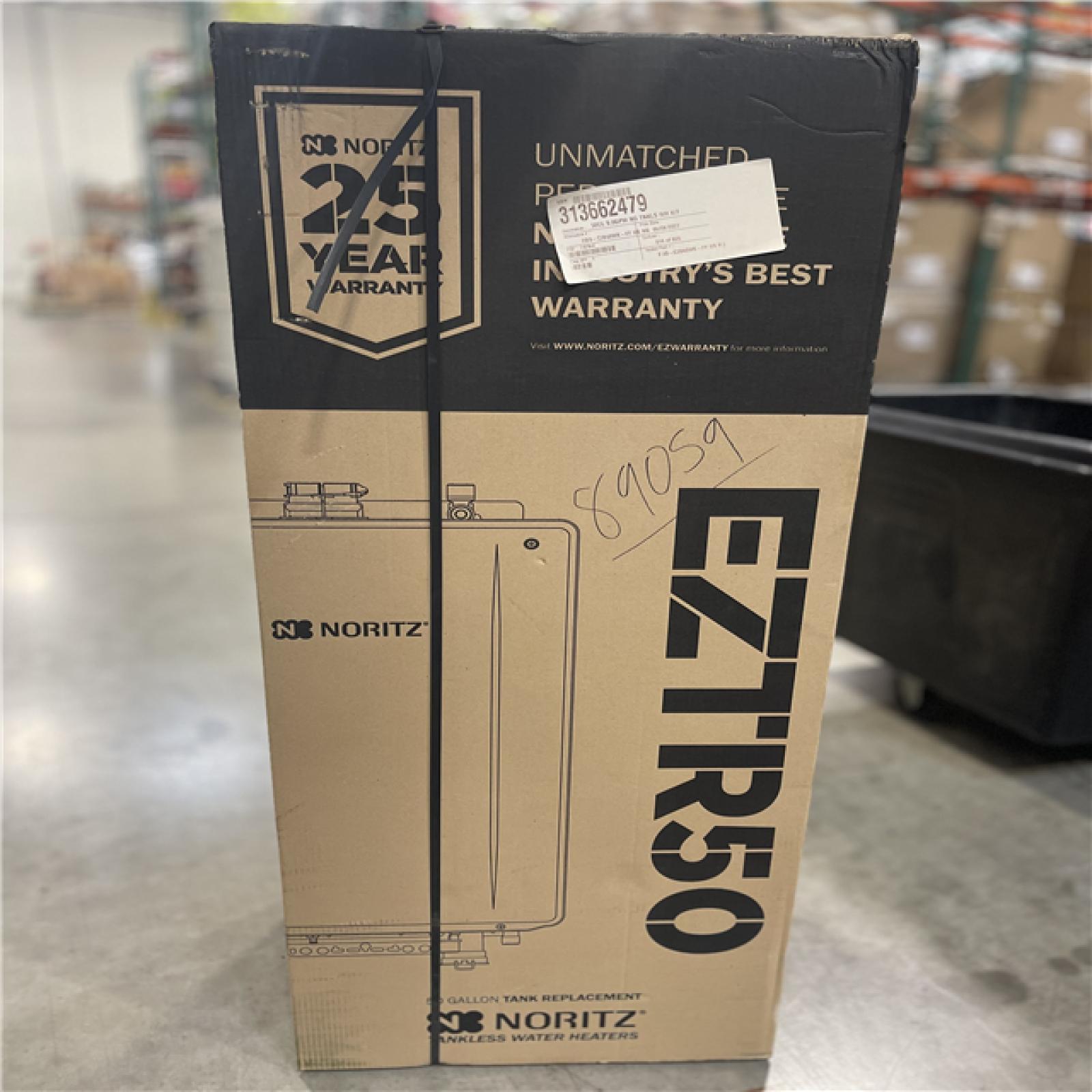DALLAS LOCATION- NORITZ 50 GAL 9.8GPM TANKLESS WATER HEATER