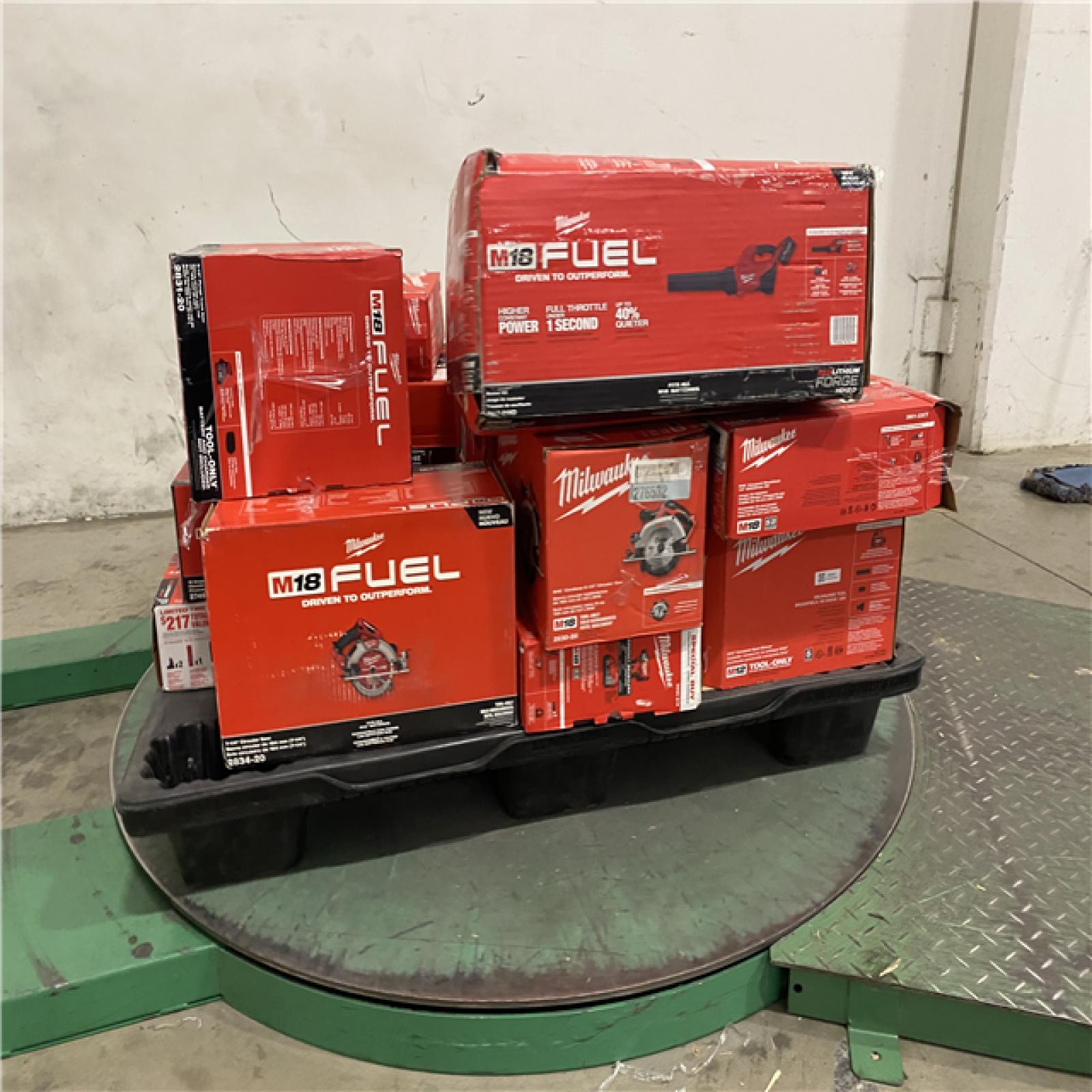 Dallas Location - As-Is MILWAUKEE Tool Pallet