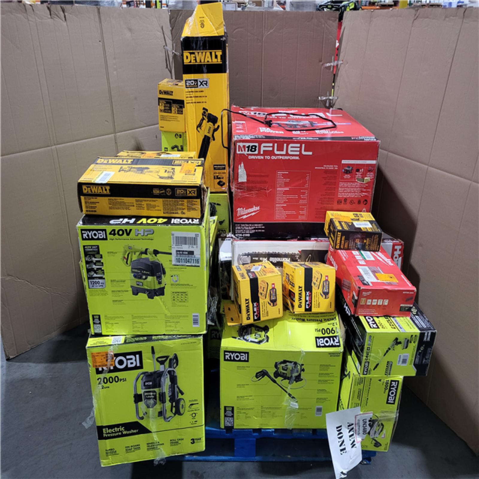 CALIFORNIA AS-IS TOOL PALLET