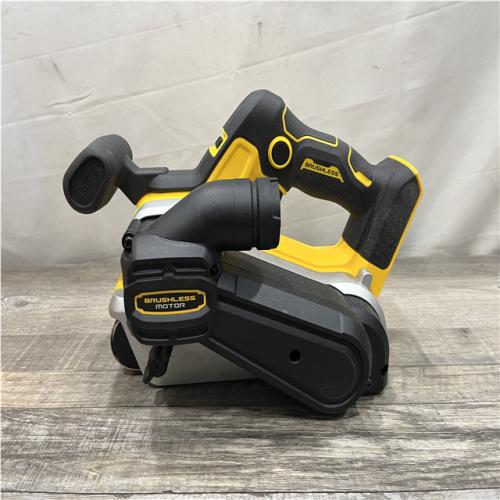 AS-IS DEWALT 20V MAX* XR Brushless Cordless Belt Sander (Tool-Only)