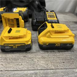 AS-IS DEWALT 20V XR Lithium-Ion Cordless 2-Tool Combo Kit