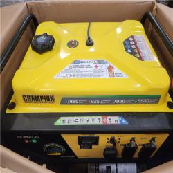 Phoenix Champion Power Equipment 7850/6250-Watt Recoil Start Storm Ready Gasoline and Propane Powered Dual Fuel Portable Generator with CO Shield