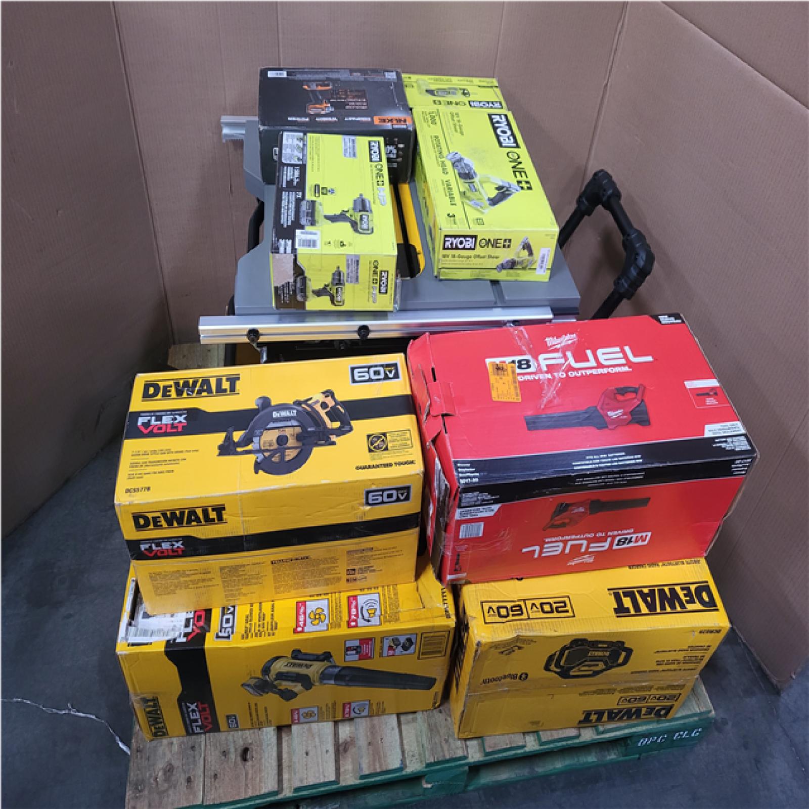 CALIFORNIA AS-IS TOOL PALLET