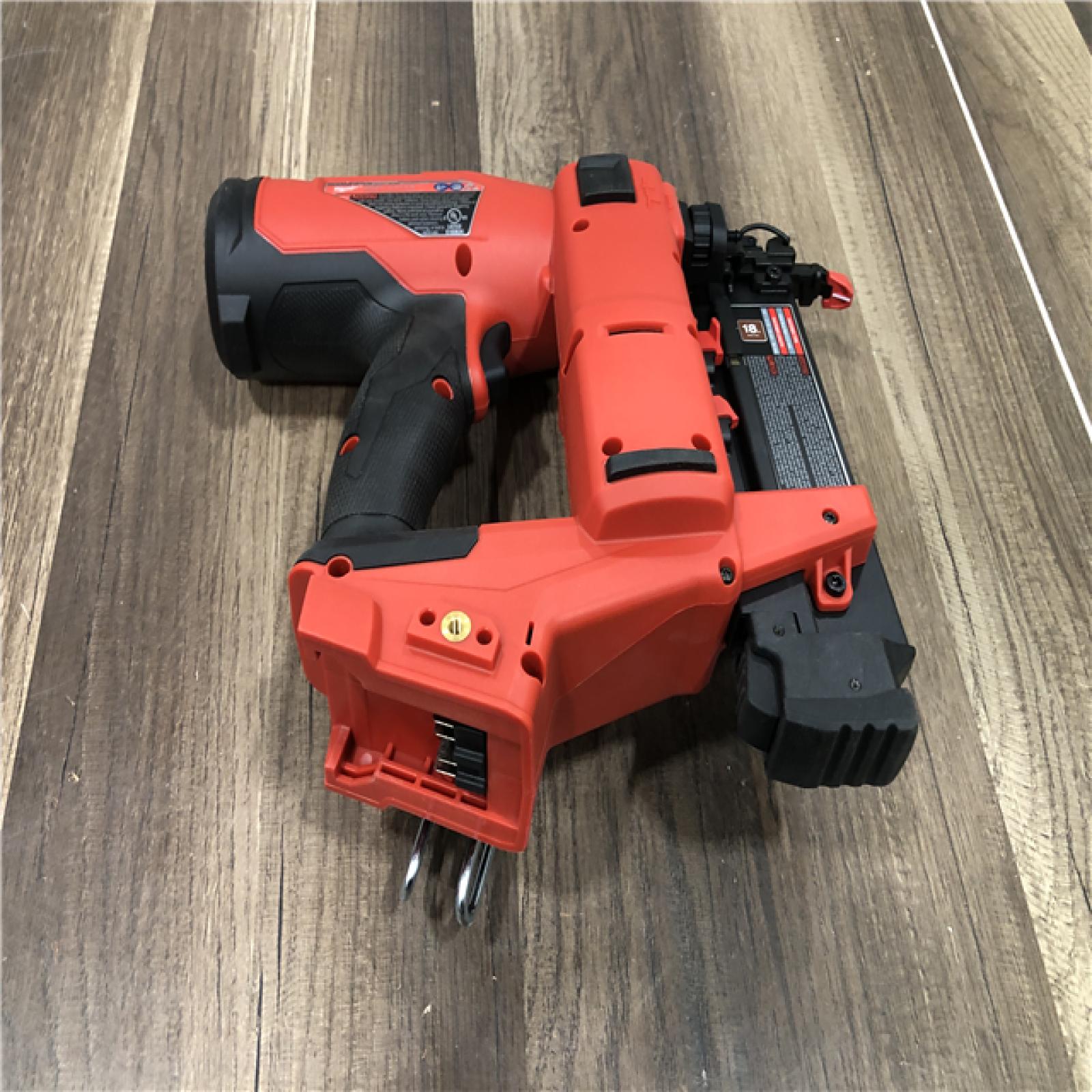 AS-IS Milwaukee FUEL 18-Volt Lithium-Ion Brushless Cordless Gen II 18-Gauge Brad Nailer (Tool-Only)