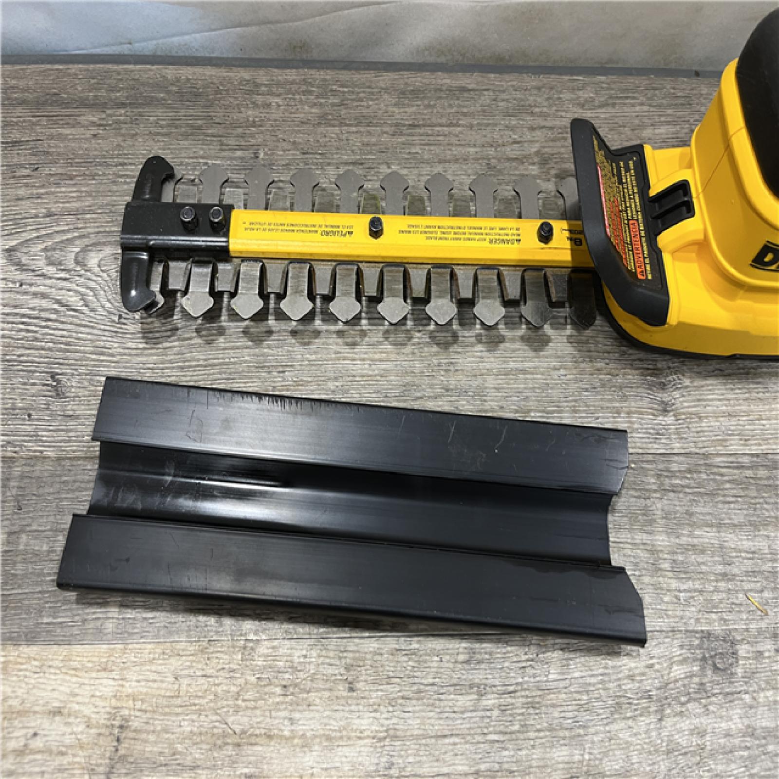 AS-IS DEWALT 20V 8 in. Compact Cordless Hedge Trimmer (Tool-Only)