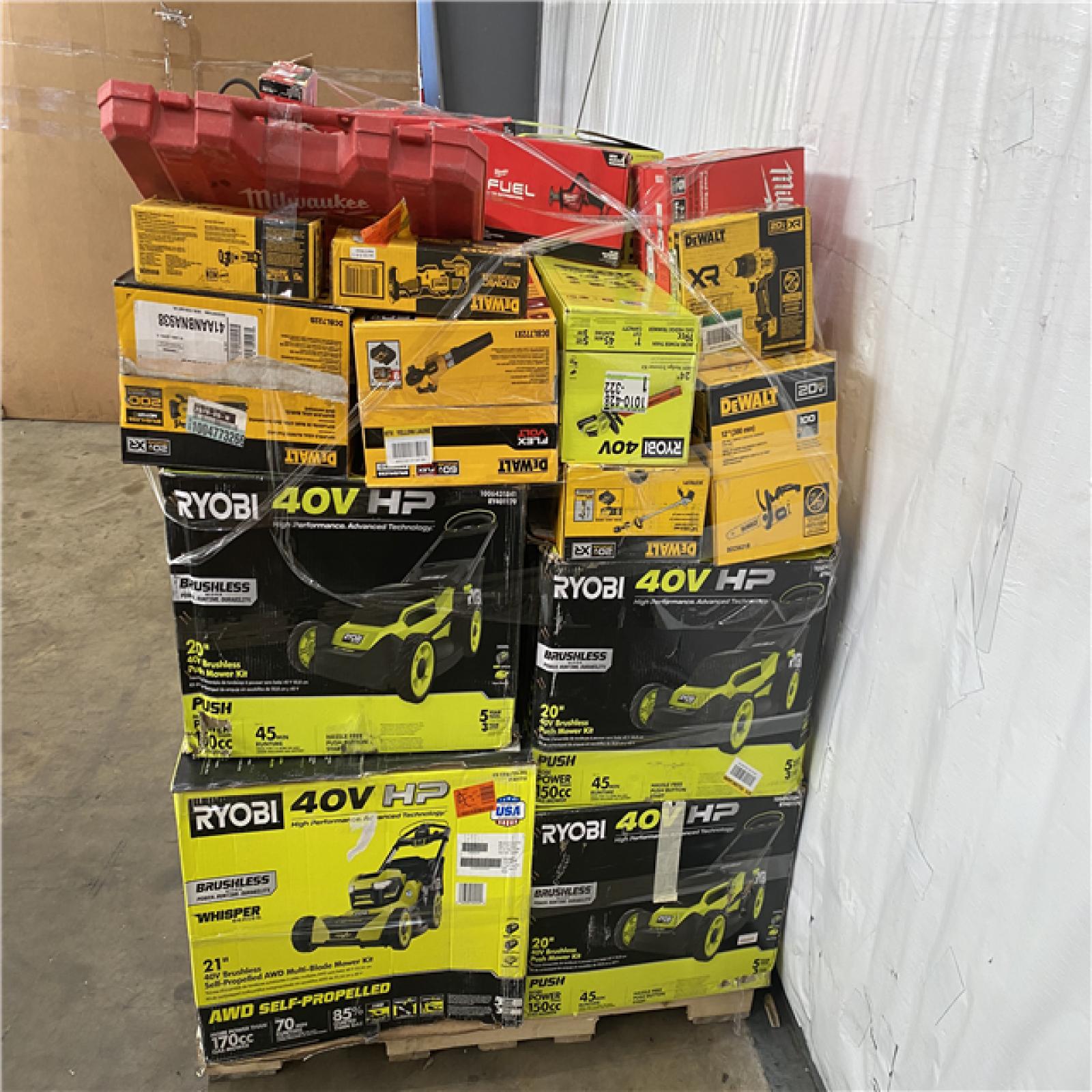 Houston Location AS IS - Tool Pallet
