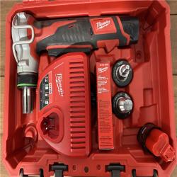 California AS-IS Milwuakee M12 PEX Expander Kit  Includes (2) Batteries  Charger & Hard Case