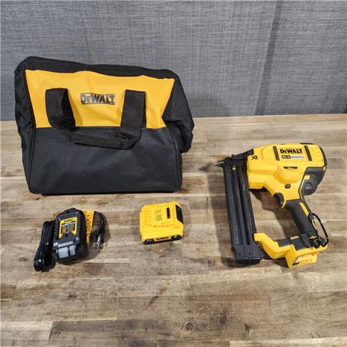 HOUSTON LOCATION - AS-IS DEWALT 20V MAX XR 18 Gauge Brad Nailer Kit