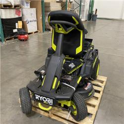 Dallas Location - As-Is RYOBI R1 80V HP 30 in. Riding Lawn Mower