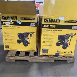 Dallas Location - As-Is DEWALT 4400 PSI 4.0 GPM Gas Pressure Washer (Lot Of 2)