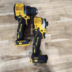 HOUSTON LOCATION - AS-IS DEWALT 2 TOOL COMBO KIT W/ (2) BATTERY & CHARGER