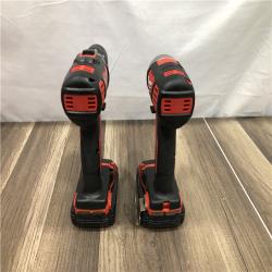 AS-IS Milwaukee 18V Lithium-Ion Cordless Drill Driver/Impact Driver Combo Kit