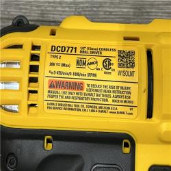 AS-IS DEWALT 20V MAX Cordless Drill/Impact 2 Tool Combo Kit