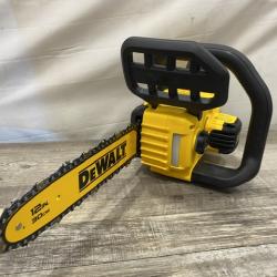 AS-IS DEWALT 20V MAX 12 in. Cordless Battery Powered Chainsaw (Tool Only)
