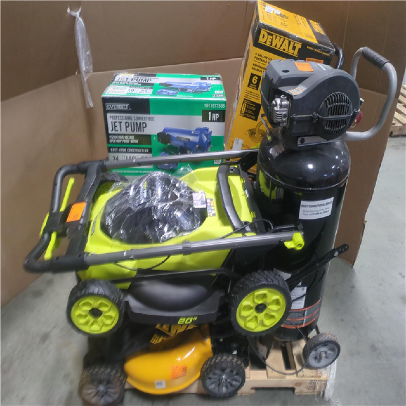 CALIFORNIA AS-IS OUTDOOR POWER EQUIPMENT