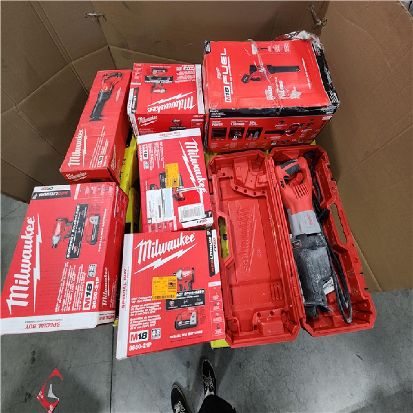 CALIFORNIA AS-IS TOOL PALLET