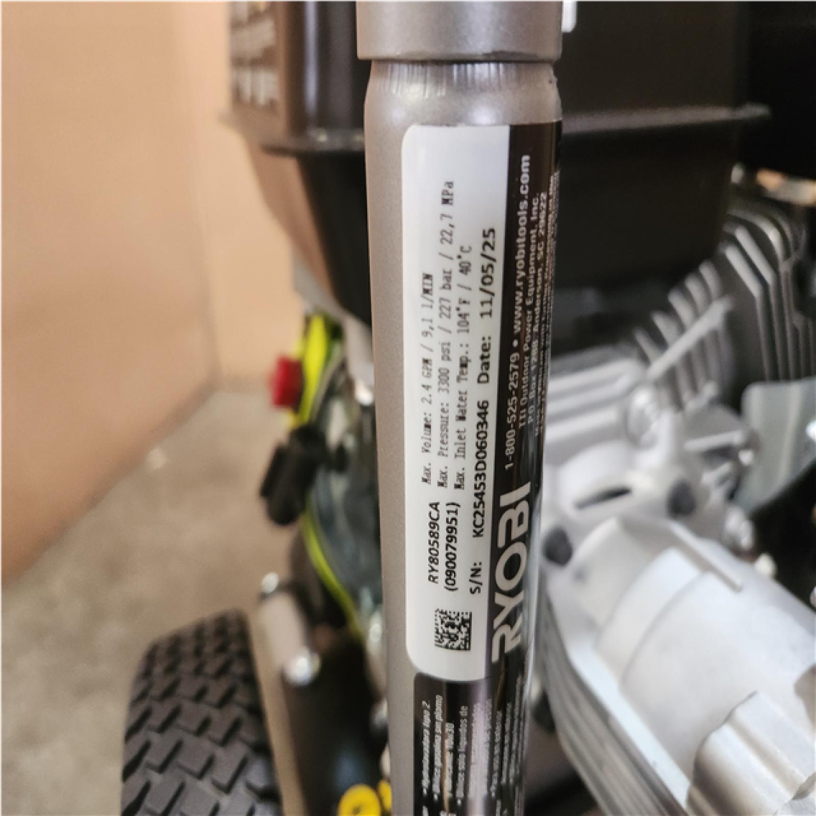 Phoenix NEW RYOBI 3300 PSI 2.4 GPM Cold Water Gas Pressure Washer with 212cc Carb Compliant Engine
