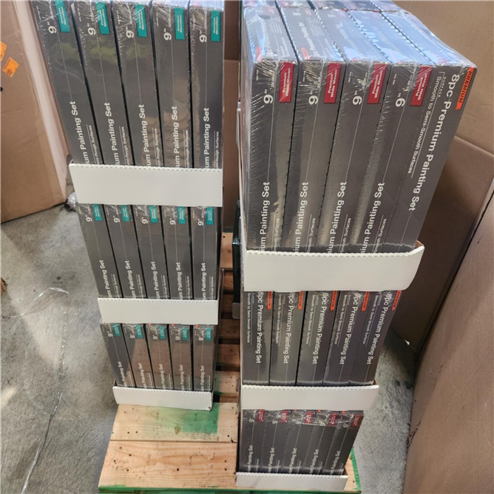 Phoenix NEW Mixed 8 and 6-Piece Premium Painting Set Pallet (90-Boxes))