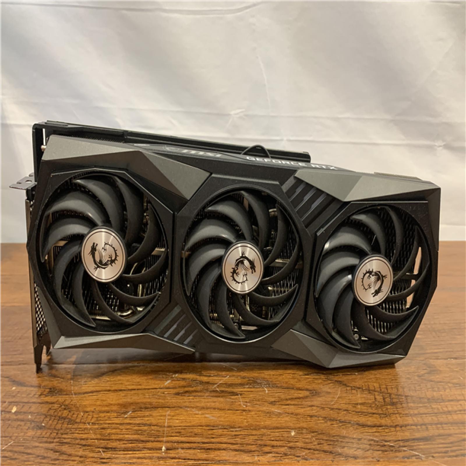 AS-IS MSI GeForce RTX 3060 Ti Gaming Z Trio LHR 8 GB Gddr6 Graphics Card