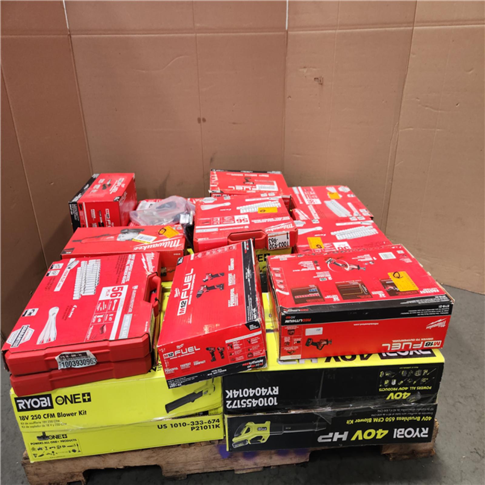 CALIFORNIA AS-IS TOOL PALLET