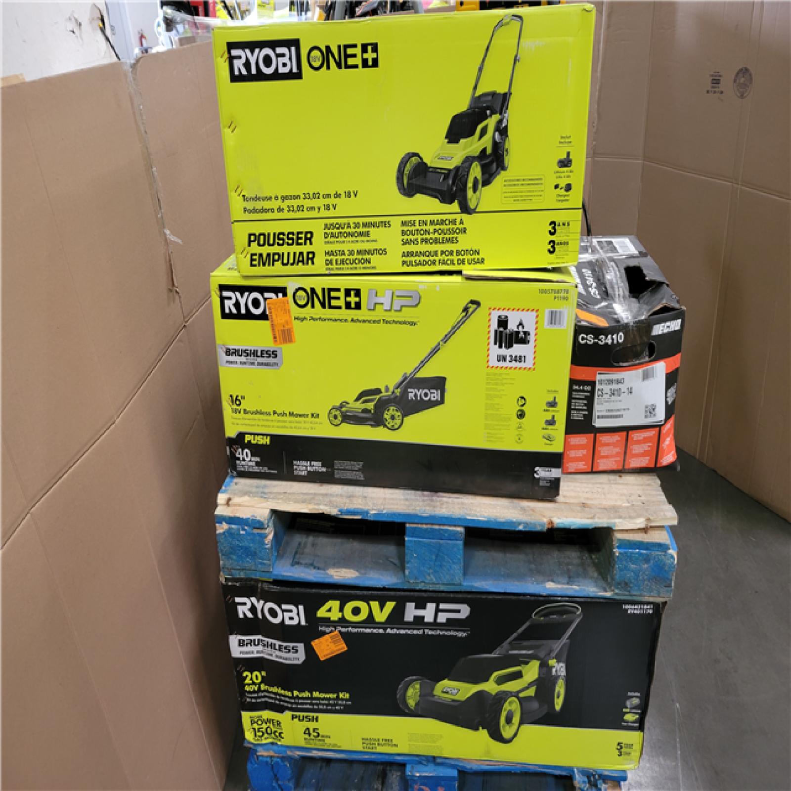 CALIFORNIA AS-IS OUTDOOR POWER EQUIPMENT