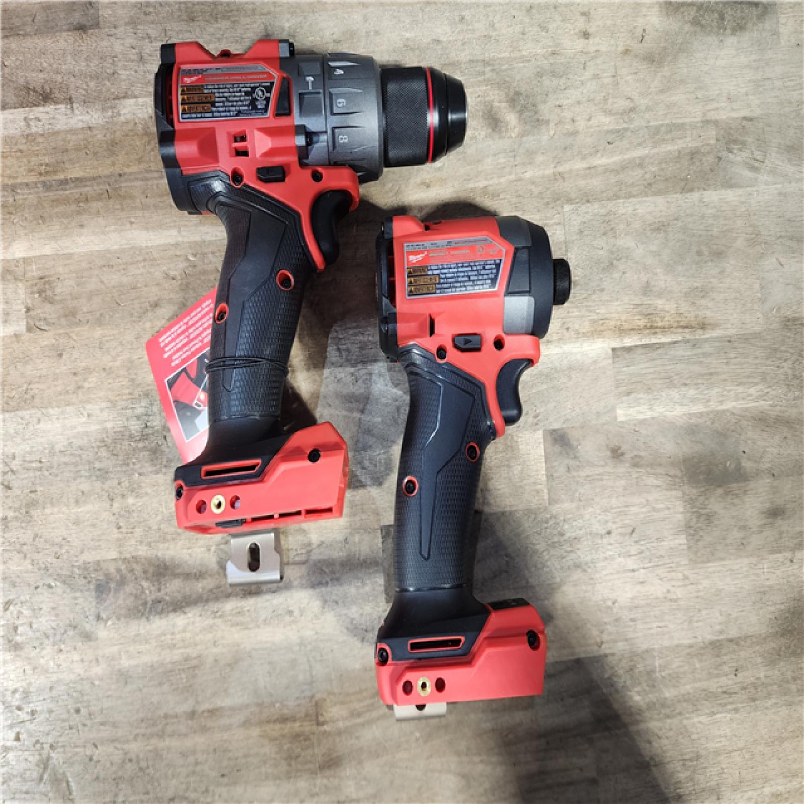 HOUSTON LOCATION - AS-IS (APPEARS LIKE NEW) M18 FUEL 18V Lithium-Ion Brushless Cordless Hammer Drill and Impact Driver Combo Kit (2-Tool) with 2 Batteries