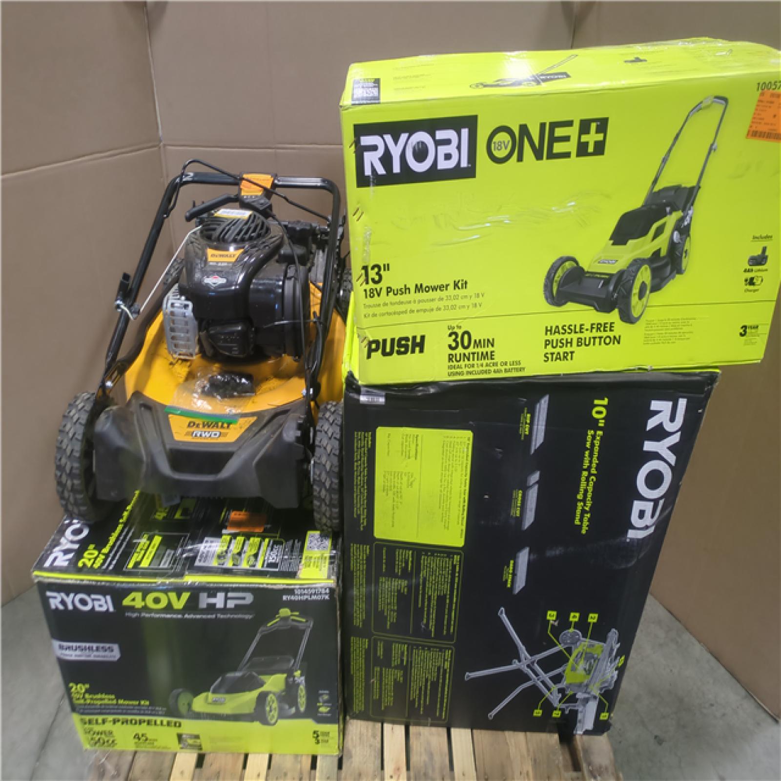 CALIFORNIA AS-IS OUTDOOR POWER EQUIPMENT