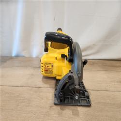 AS-IS- FLEXVOLT 60V MAX Cordless Brushless 7-1/4 in. Wormdrive Style Circular Saw (Tool Only)