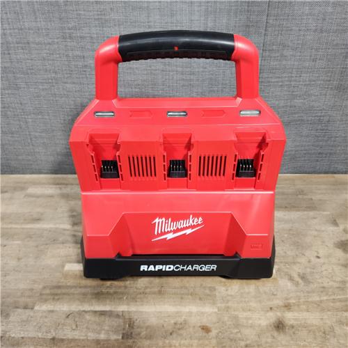 HOUSTON LOCATION - AS-IS (APPEARS LIKE NEW) Milwaukee M18 Packout Six Bay Rapid Charger (Tool-Only)