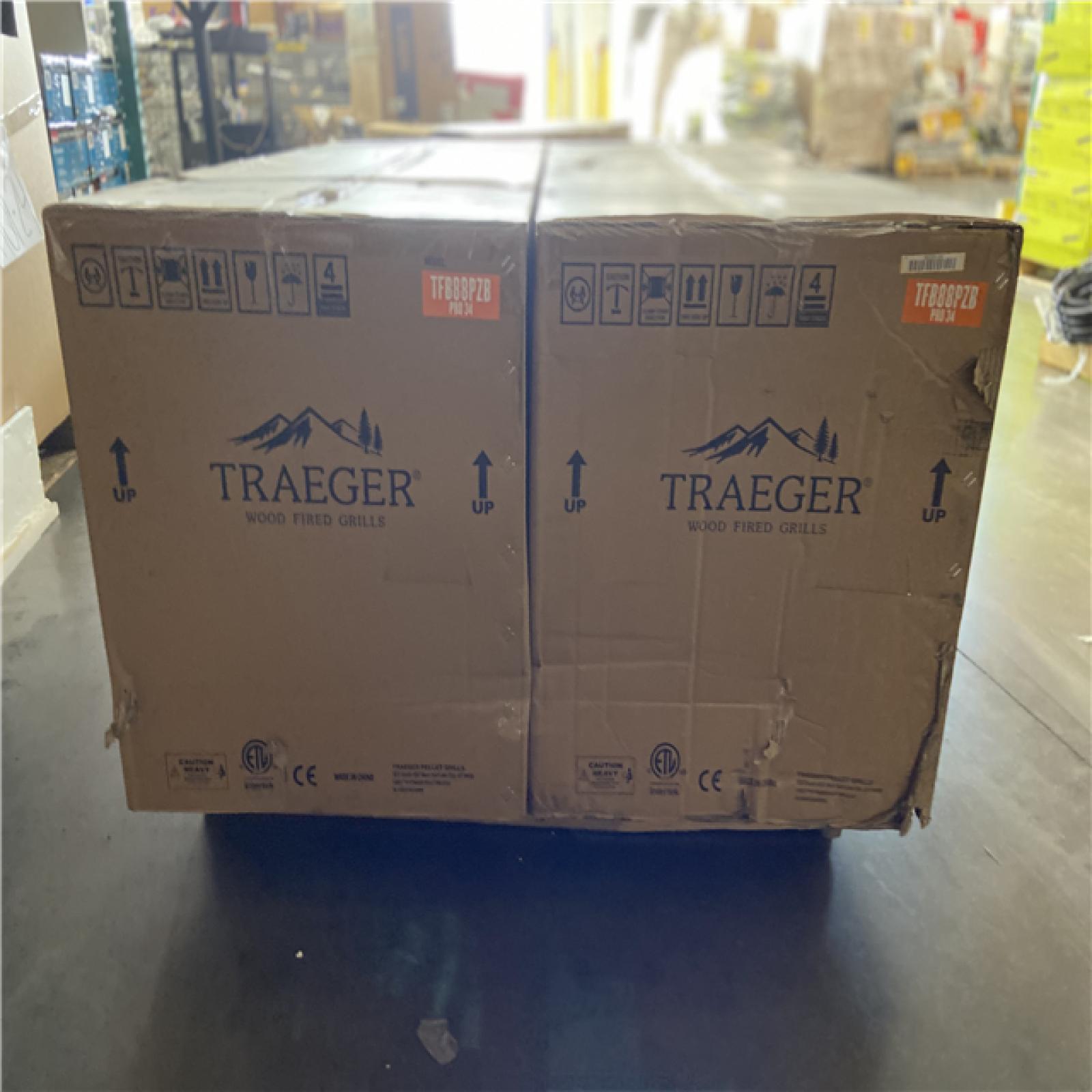 DALLAS LOCATION - Traeger Pro Series 34-Pellet Grill and Smoker in Bronze (2 UNITS)