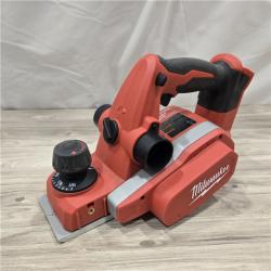 AS-IS Milwaukee M18 18V Cordless 3-1/4 in. Planer (Tool-Only)