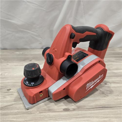 AS-IS Milwaukee M18 18V Cordless 3-1/4 in. Planer (Tool-Only)