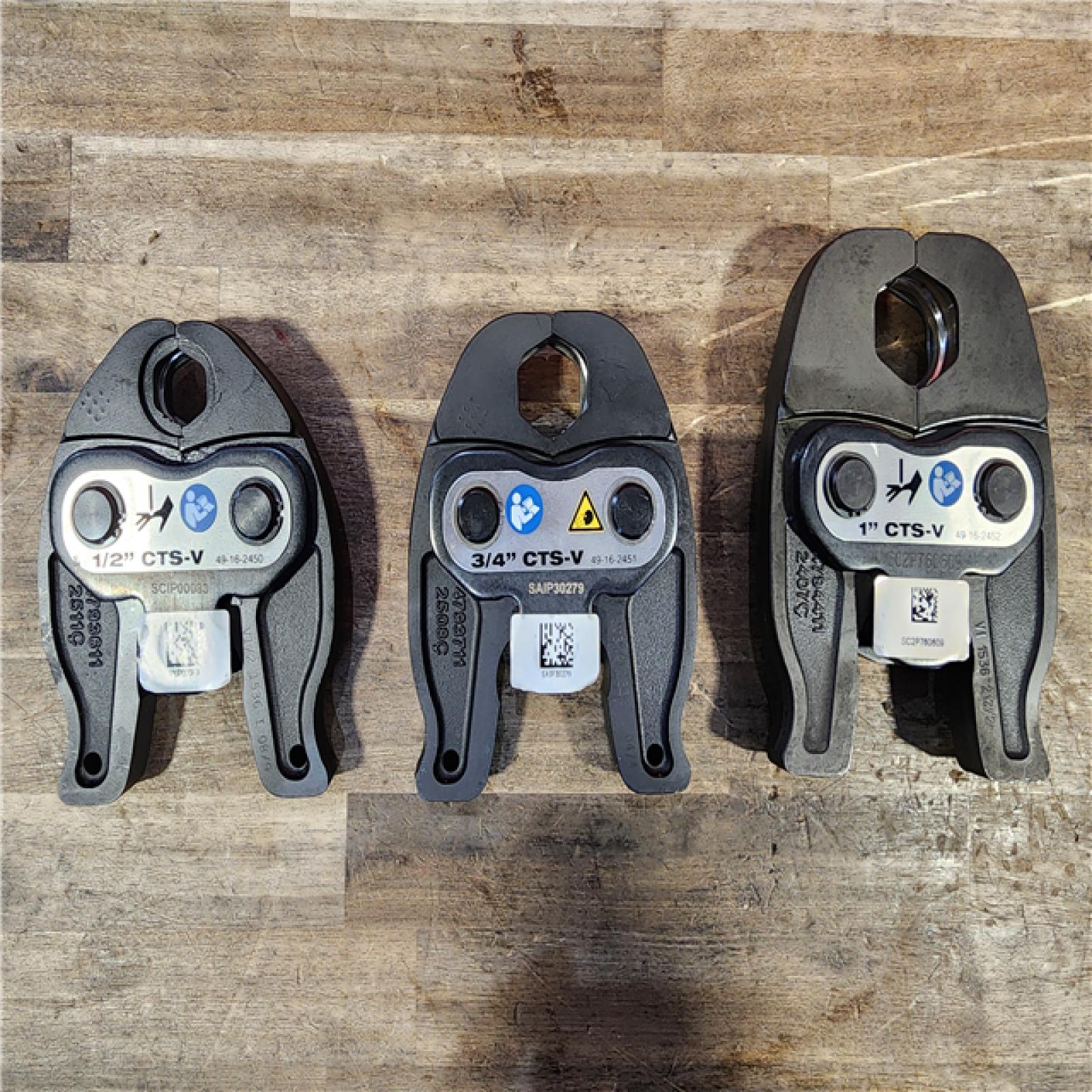 HOUSTON LOCATION - AS-IS (APPEARS LIKE NEW) MILWAUKEE 12-Volt Lithium-Ion Force Logic Cordless Press Tool Kit