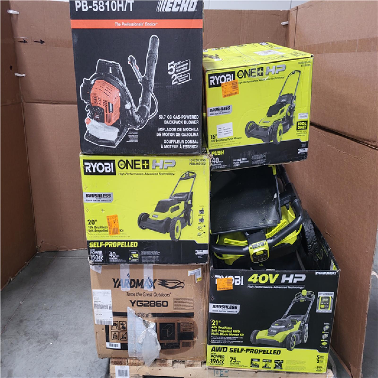 CALIFORNIA AS-IS OUTDOOR POWER EQUIPMENT