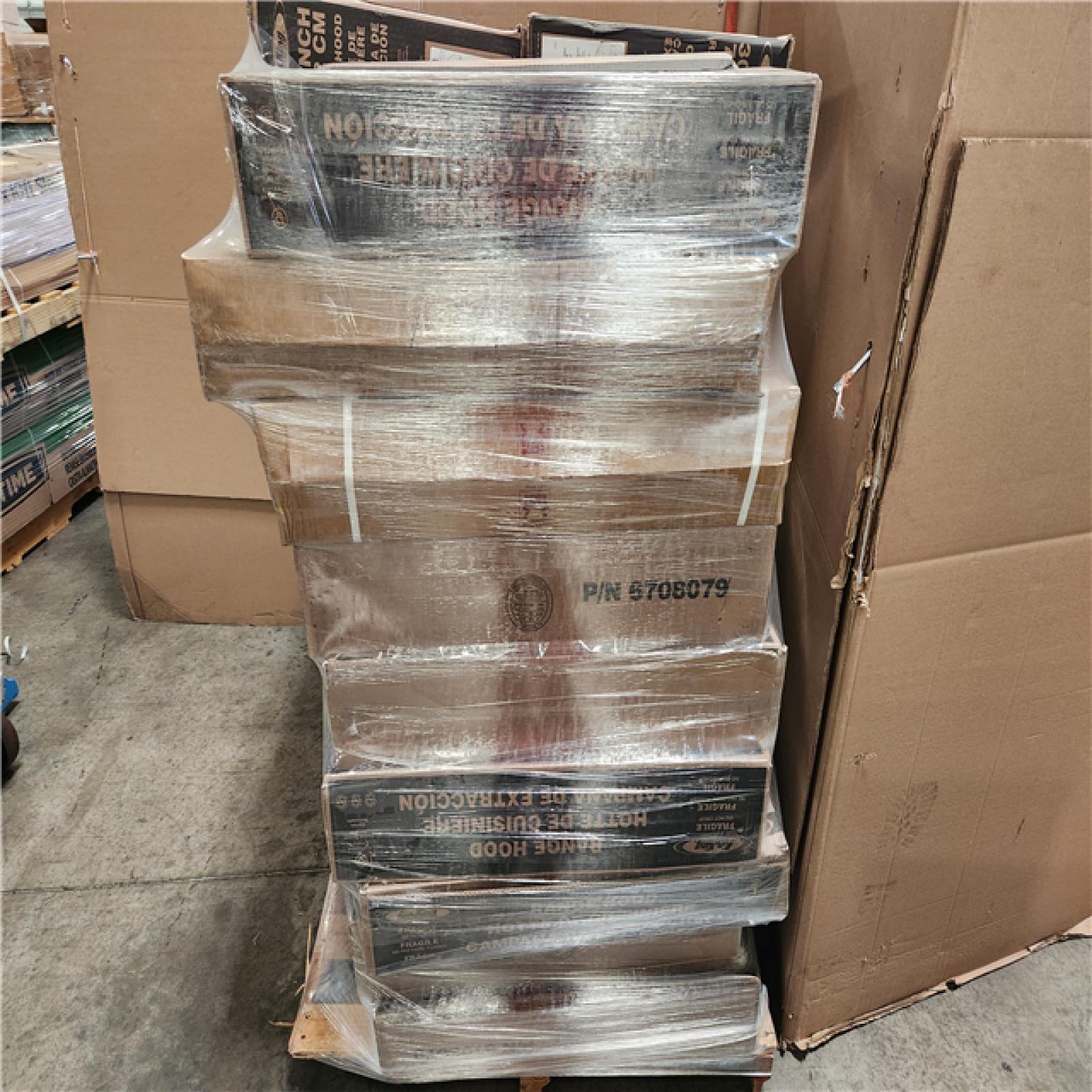 Phoenix Location NEW Air King AV Series 30 in. Under Cabinet Convertible Range Hood with Light in White Pallet (27-Boxes)