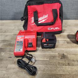 HOUSTON LOCATION - AS-IS (APPEARS LIKE NEW) Milwaukee M18 1/2 in. Cordless Brushless High Torque Impact Wrench Kit (Battery & Charger)
