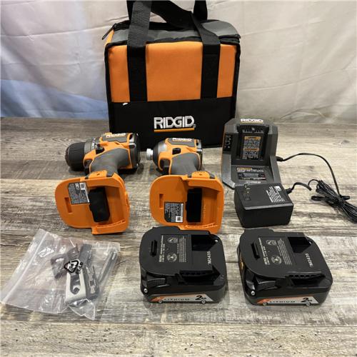 AS-IS RIDGID 18V SubCompact Brushless 2-Tool Combo Kit