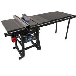 DALLAS LOCATION - Delta 10 Inch Table Saw with 52 Inch Rip Capacity & Steel Extension Wings