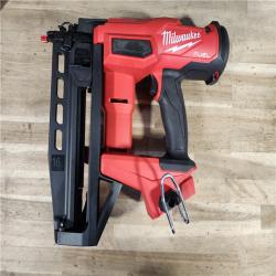 HOUSTON LOCATION - AS-IS Milwaukee Tool Cordless Finish Nail Gun 18 V 3020-20 (TOOL ONLY)