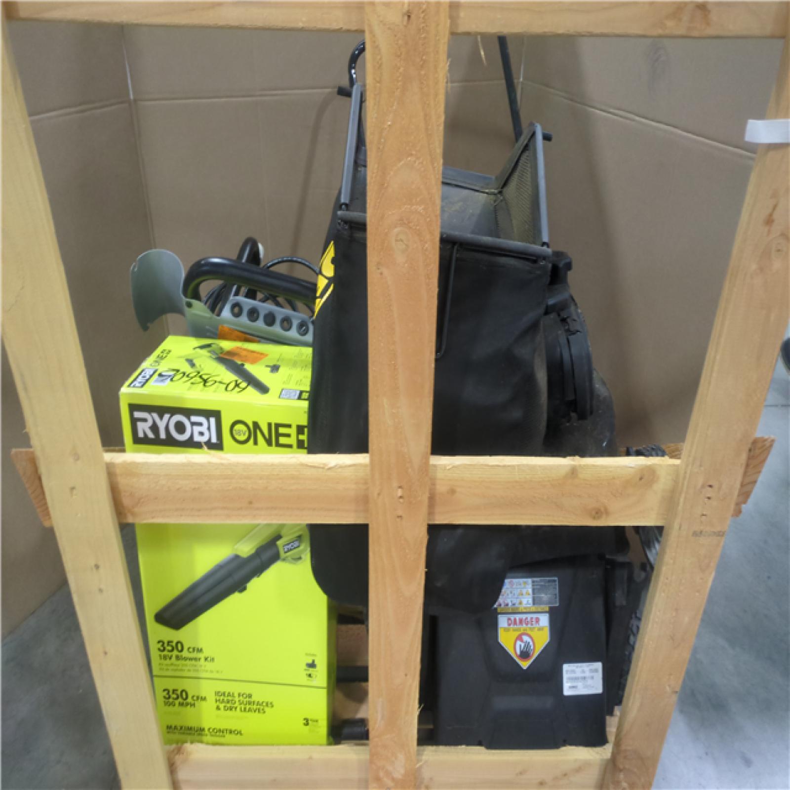 CALIFORNIA AS-IS OUTDOOR POWER EQUIPMENT