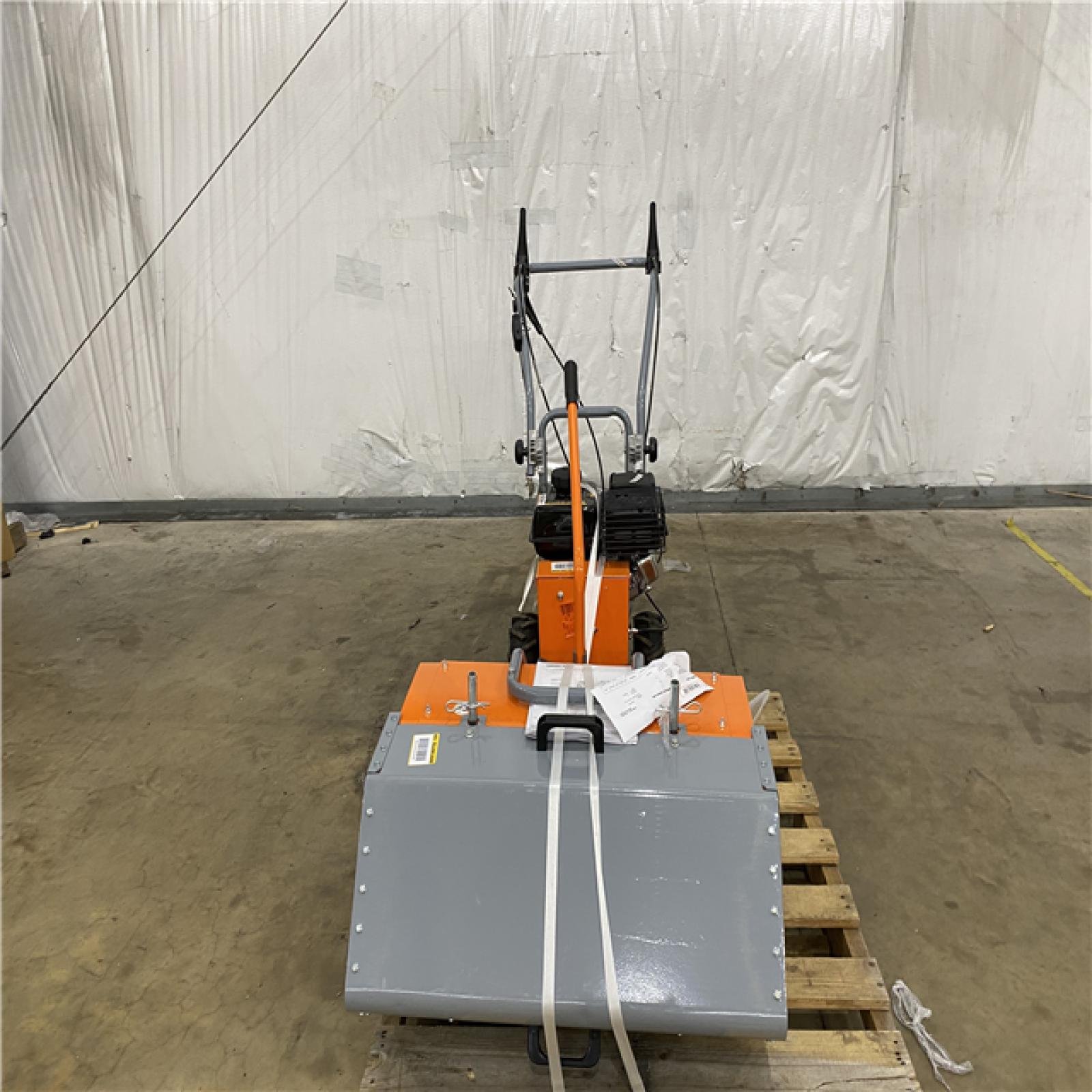 Houston Location - AS-IS Yardmax 209cc Power Sweeper