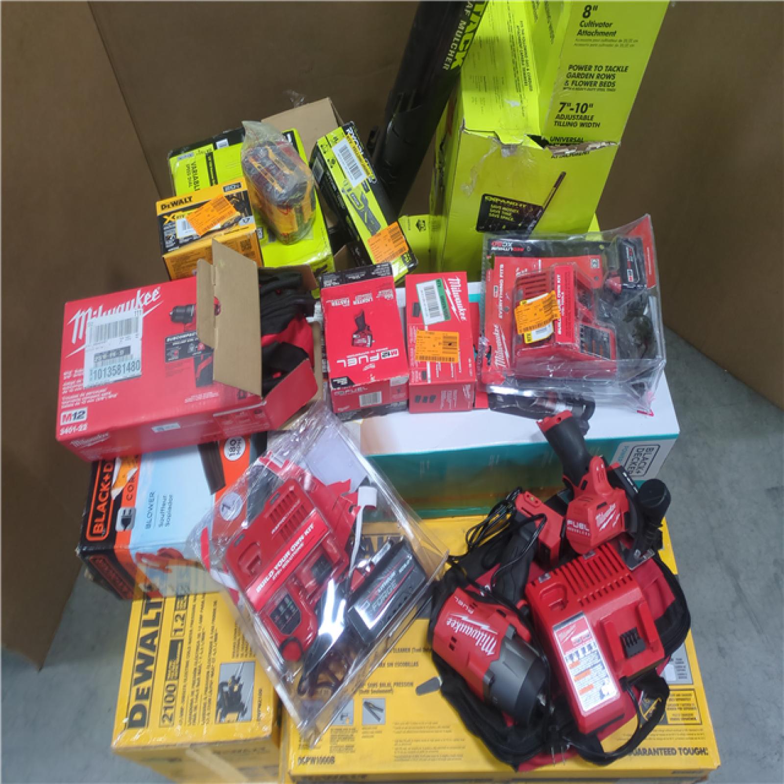 CALIFORNIA AS-IS TOOL PALLET