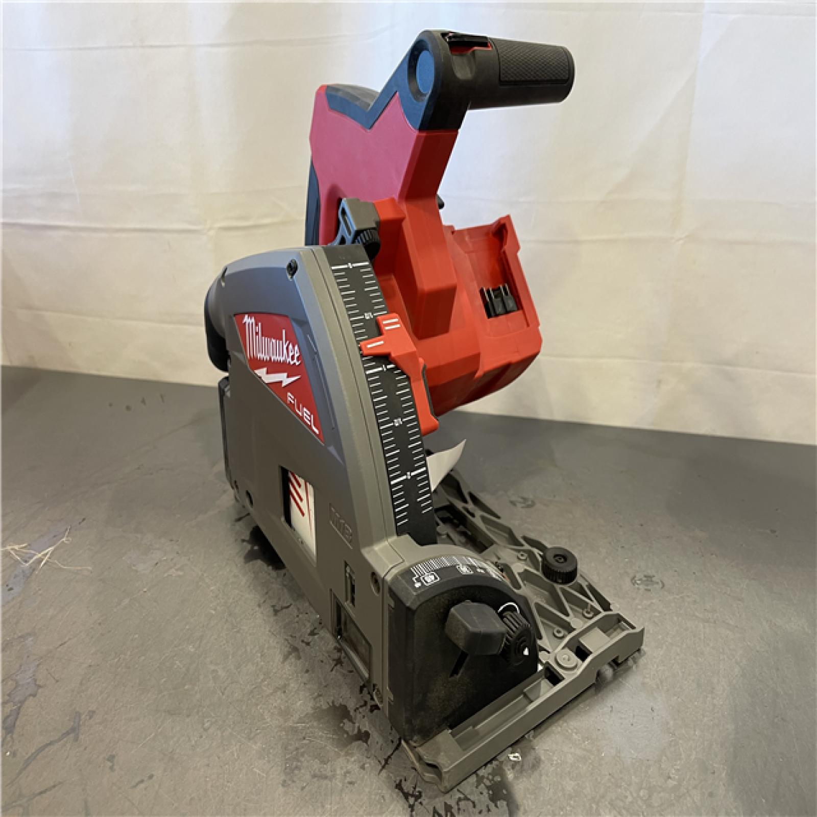 AS-IS - Milwaukee M18 FUEL 18V Lithium-Ion Cordless Brushless 6-1/2 in. Plunge Cut Track Saw