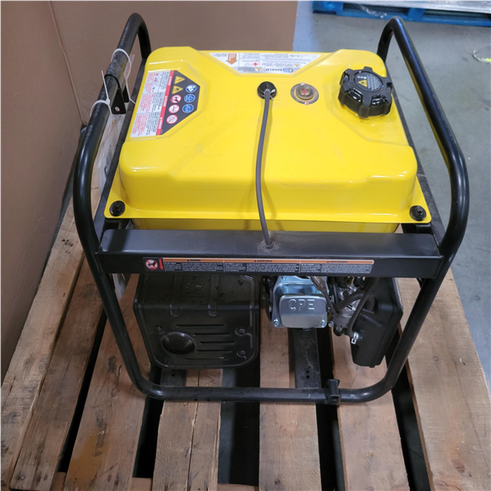 CALIFORNIA AS-IS CHAMPION PORTABLE GENERATOR