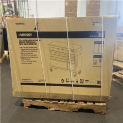 DALLAS LOCATION -AS-IS Husky Modular Tool Storage 52 in. W x 20 in. D Standard Duty Black Mobile Workbench Cabinet