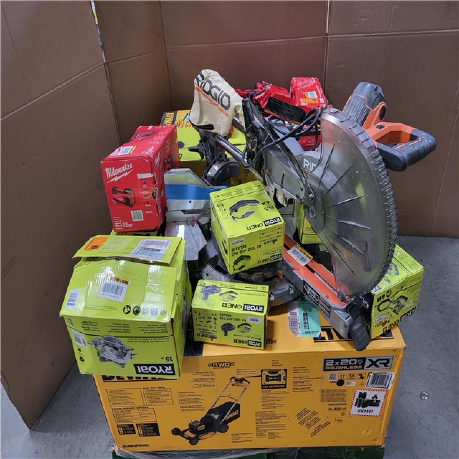 CALIFORNIA AS-IS TOOL PALLET