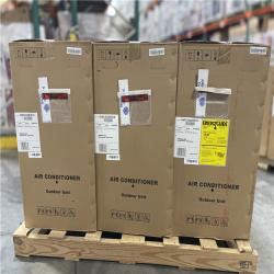 DALLAS LOCATION - NEW! JOHNSON CONTROLS AIR CONDITIONER PALLET-(3 UNITS)(OUTDOOR UNIT ONLY)