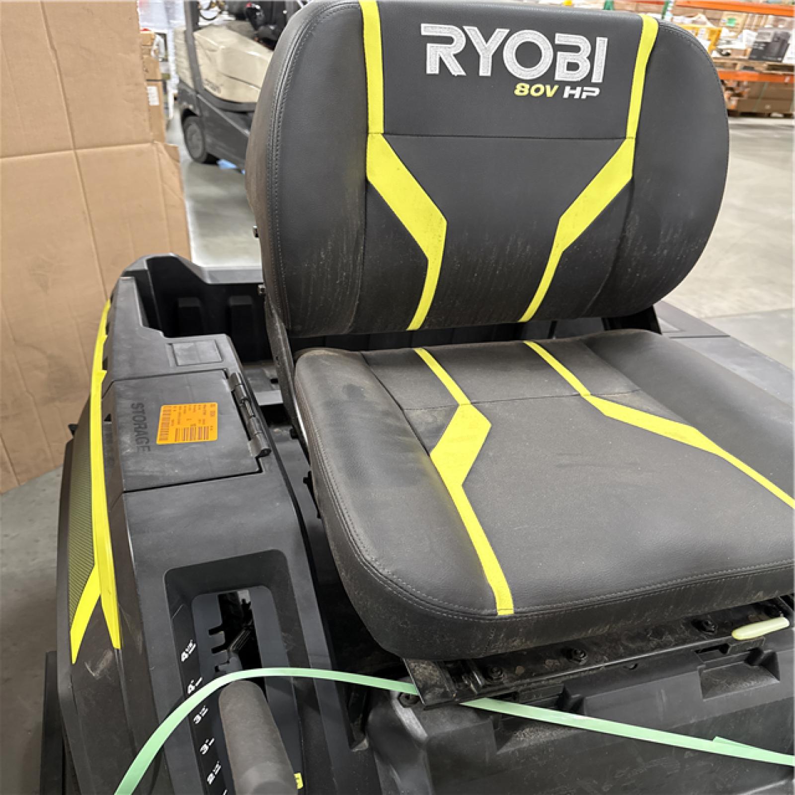 California AS-IS Ryobi 80V HP Riding Mower