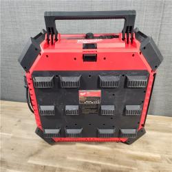 HOUSTON LOCATION - AS-IS Milwaukee 2950-20 18V M18 PACKOUT Lithium-Ion Cordless Radio + Charger (Tool Only)