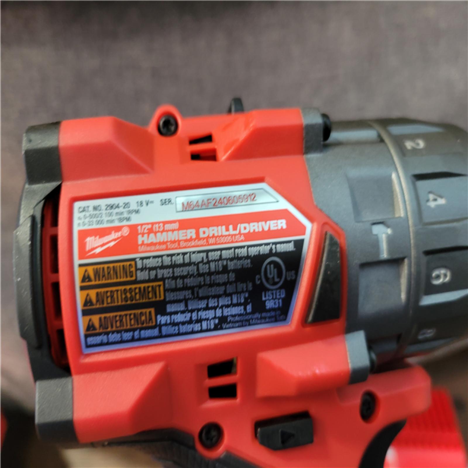 CALIFORNIA NEW MILWAUKEE M18 FUEL 2-TOOL COMBO KIT(BATTERIES AND CHARGER INCLUDED)